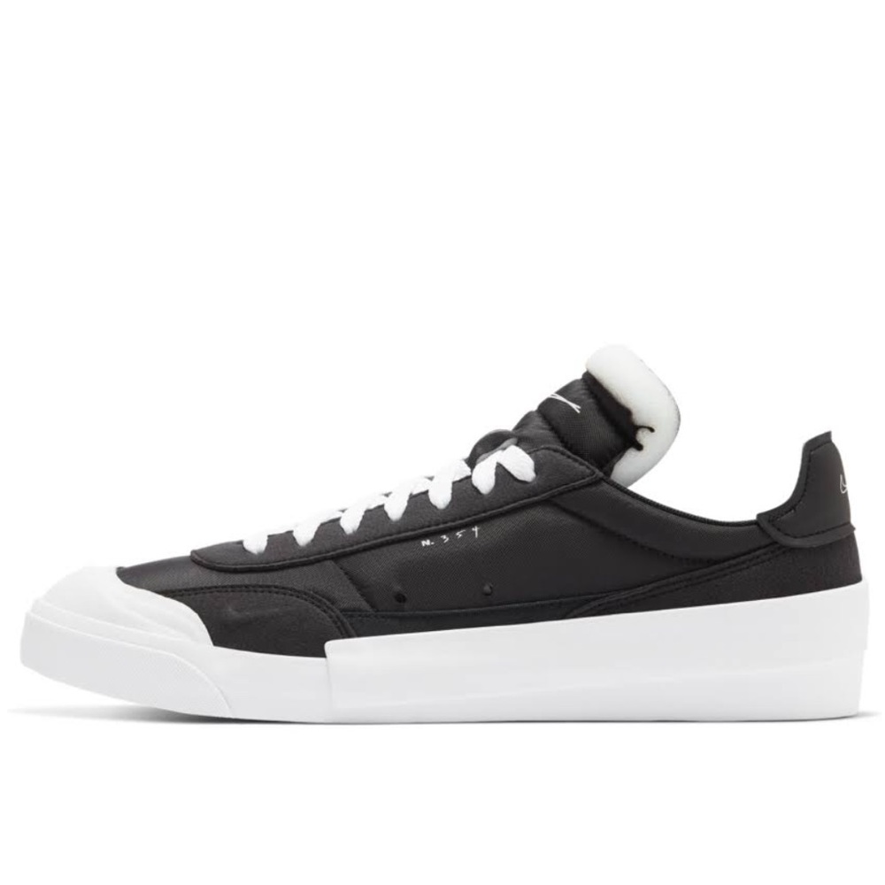 NWT Nike Drop Type LX Unfinished Black White N354 New Mens Shoe - Picture 3 of 9